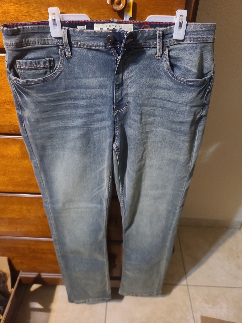 Men's Relaxed Light Blue Jeans